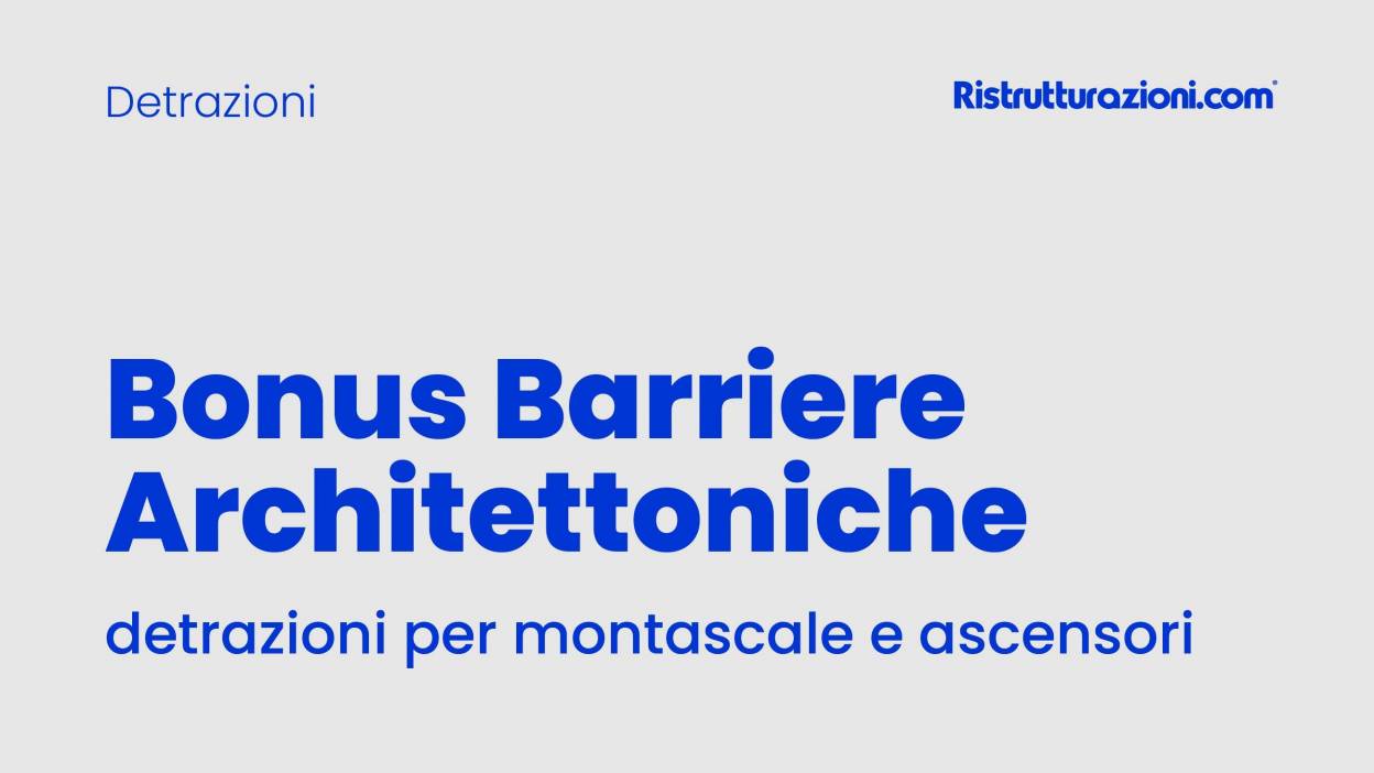 Barriere architettoniche